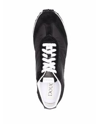 Мужские черно-белые кроссовки от Doucal's