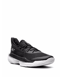 Мужские черно-белые кроссовки от Under Armour