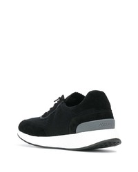 Мужские черно-белые кроссовки от Z Zegna