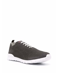 Мужские черно-белые кроссовки от Kiton