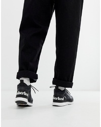 Мужские черно-белые кроссовки от Timberland
