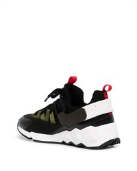 Мужские черно-белые кроссовки от Pierre Hardy