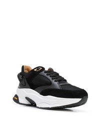 Мужские черно-белые кроссовки от Buscemi