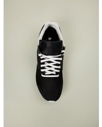 Мужские черно-белые кроссовки от Rick Owens