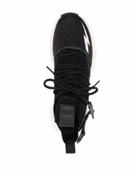 Мужские черно-белые кроссовки от Neil Barrett