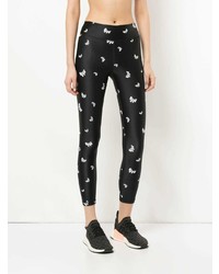 Черно-белые леггинсы с принтом от The Upside