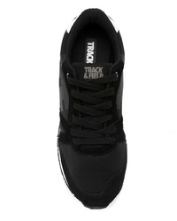 Женские черно-белые низкие кеды от Track & Field