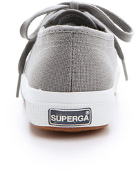 Женские черно-белые низкие кеды от Superga