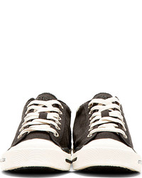 Женские черно-белые низкие кеды от Diesel