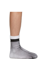 Мужские черно-белые носки от Random Identities