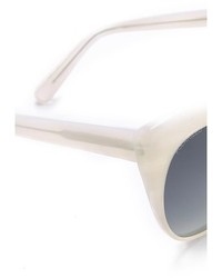 Женские черно-белые солнцезащитные очки от Elizabeth and James