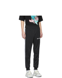 Мужские черно-белые спортивные штаны от Palm Angels