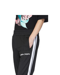 Мужские черно-белые спортивные штаны от Palm Angels