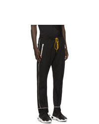 Мужские черно-белые спортивные штаны от Rhude