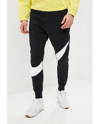 Мужские черно-белые спортивные штаны от Nike
