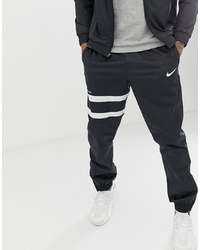 Мужские черно-белые спортивные штаны от Nike