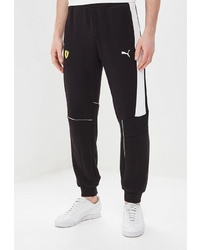 Мужские черно-белые спортивные штаны от Puma