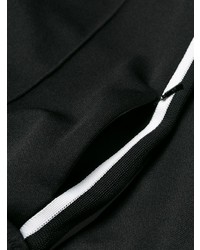 Женские черно-белые спортивные штаны от Moncler