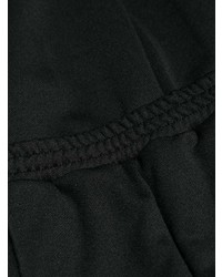 Женские черно-белые спортивные штаны от Moncler
