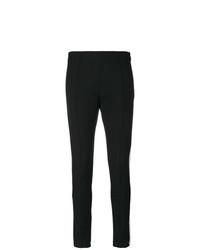 Черно-белые узкие брюки от MSGM