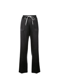 Черно-белые широкие брюки от Amiri
