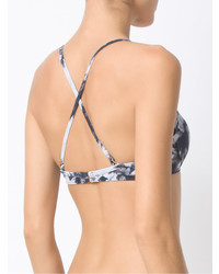 Черно-белый бикини-топ от Lygia & Nanny