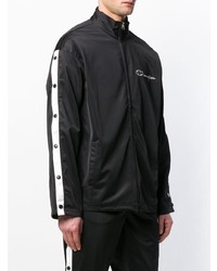 Мужской черно-белый бомбер от Champion