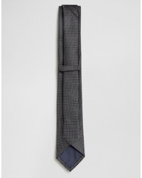 Мужской черно-белый галстук в горошек от French Connection
