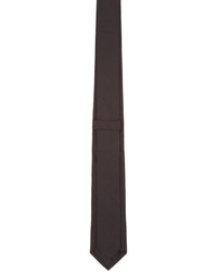 Мужской черно-белый галстук с принтом от Givenchy