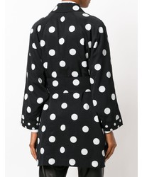 Женский черно-белый дождевик от Versace Vintage