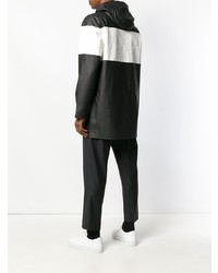 Мужской черно-белый дождевик от Stutterheim