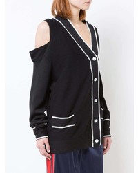 Женский черно-белый кардиган от Monse