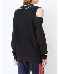 Женский черно-белый кардиган от Monse