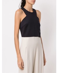 Черно-белый комбинезон с принтом от Mara Mac