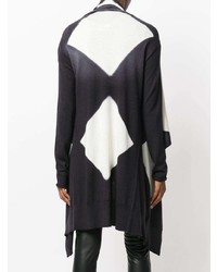 Женский черно-белый открытый кардиган от Pierantoniogaspari