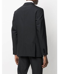 Мужской черно-белый пиджак с принтом от Karl Lagerfeld