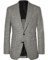 Мужской черно-белый пиджак с узором "гусиные лапки" от Tom Ford
