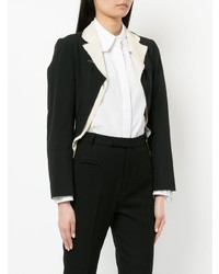Женский черно-белый пиджак от Comme Des Garçons Vintage