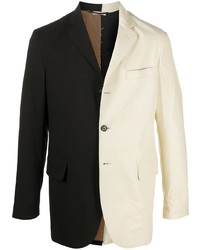 Мужской черно-белый пиджак от Marni