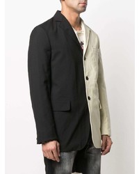 Мужской черно-белый пиджак от Marni