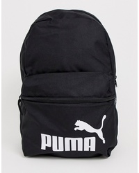 Мужской черно-белый рюкзак из плотной ткани с принтом от Puma