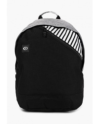 Женский черно-белый рюкзак из плотной ткани с принтом от Rip Curl