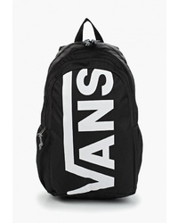 Женский черно-белый рюкзак из плотной ткани с принтом от Vans