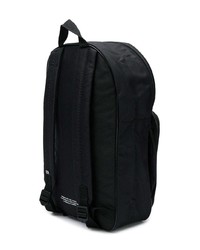 Мужской черно-белый рюкзак с принтом от adidas