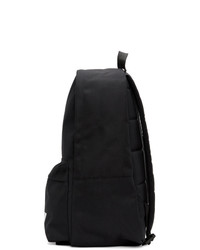 Мужской черно-белый рюкзак с принтом от MSGM