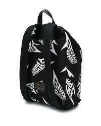 Мужской черно-белый рюкзак с принтом от Givenchy