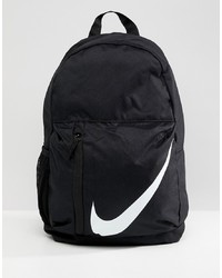 Женский черно-белый рюкзак с принтом от Nike