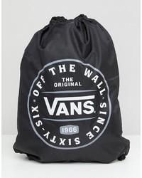 Мужской черно-белый рюкзак с принтом от Vans