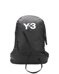 Мужской черно-белый рюкзак с принтом от Y-3