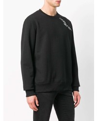 Мужской черно-белый свитшот с принтом от Ih Nom Uh Nit